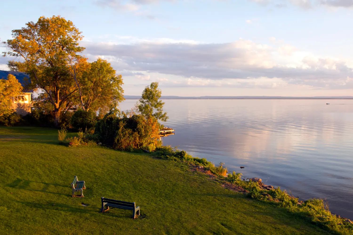 Fall at Lake Oneida New York