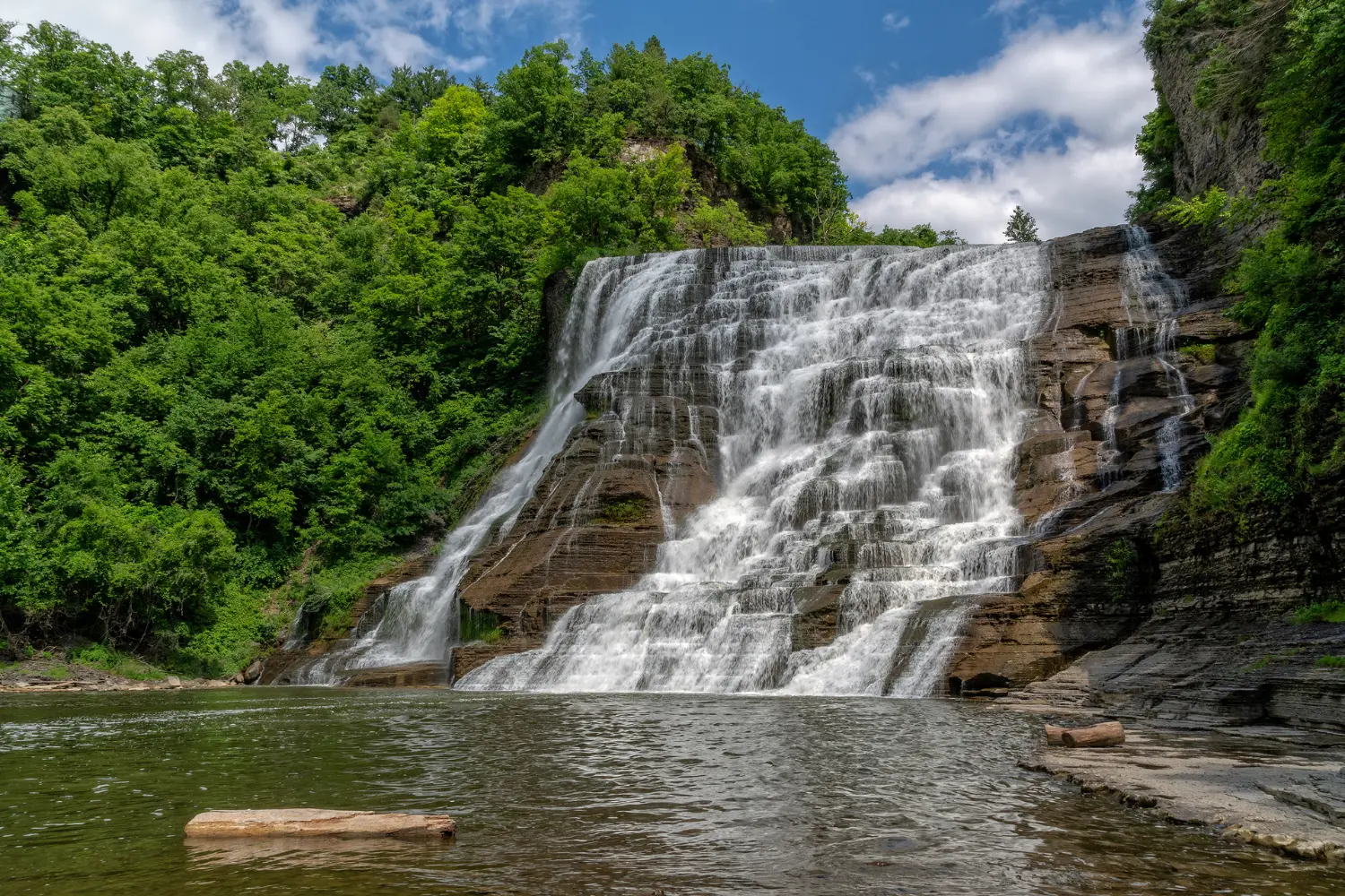 Ithaca New York Water Falls