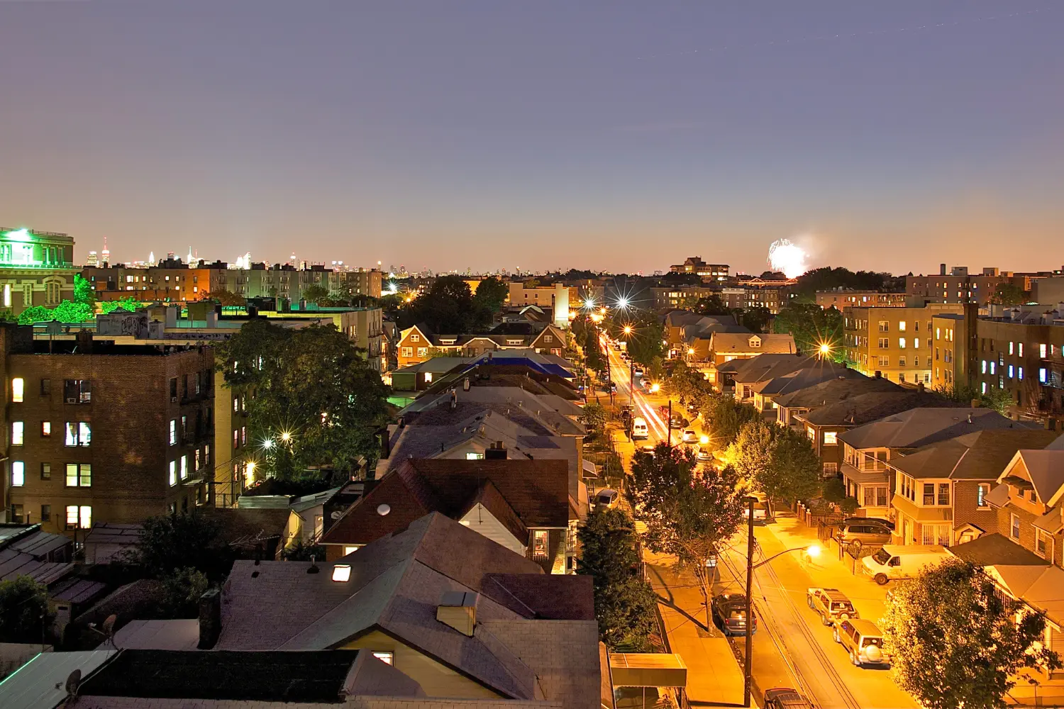 Rooftops of Queens NY